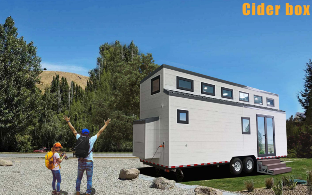 Cider Box Tiny Home exterior