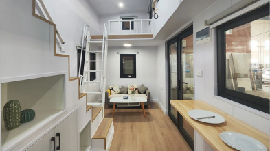 Cider Box living area
