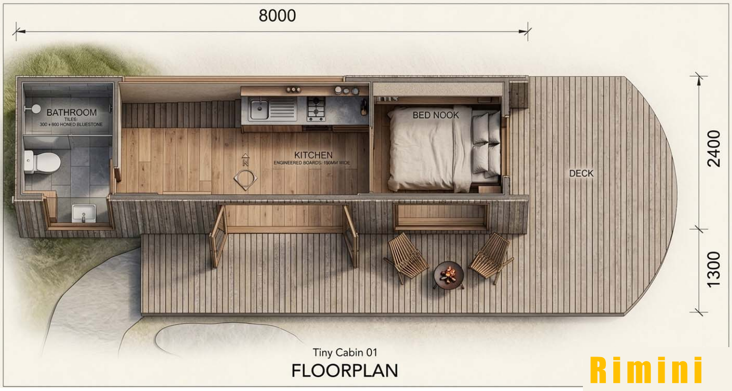 Rimini concept floorplan